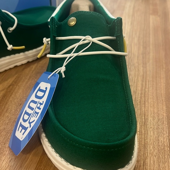 Hey Dude Wally Fairway Pine Men’s Size 10 - Picture 3 of 7